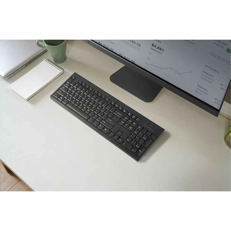 Alternate-Image3 Image for Kensington KB270 EQ Rechargeable AI keyboard with Copilot Key