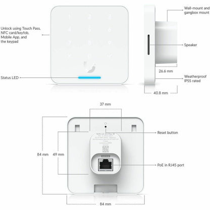 Alternate-Image9 Image for Ubiquiti Reader Flex Card Reader Access Device