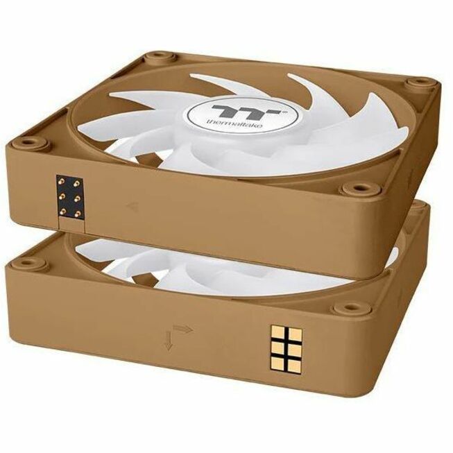 Alternate-Image4 Image for Thermaltake CT140 EX ARGB Sync PC Cooling Fan Gravel Sand (3-Fan Pack)