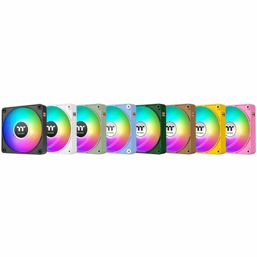 Alternate-Image5 Image for Thermaltake CT140 EX ARGB Sync PC Cooling Fan Gravel Sand (3-Fan Pack)