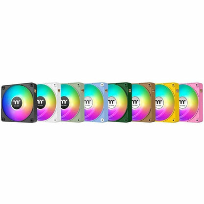 Alternate-Image5 Image for Thermaltake CT140 EX ARGB Sync PC Cooling Fan Gravel Sand (3-Fan Pack)