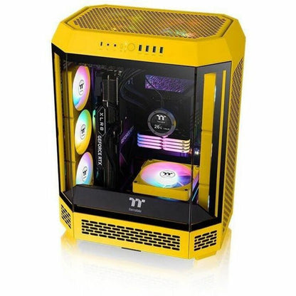 Alternate-Image2 Image for Thermaltake CT120 EX ARGB Sync PC Cooling Fan Bumblebee (3-Fan Pack)