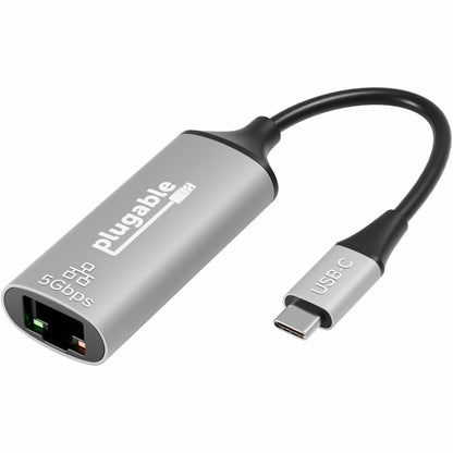 Main Image for Plugable 5Gbps USB-C Ethernet Adapter - 5000Mbps Wired Network for Windows, macOS, and ChromeOS Laptops and Desktops