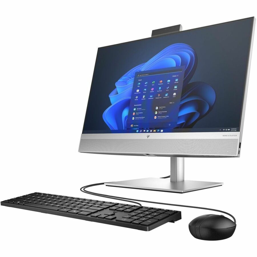 Alternate-Image2 Image for HP EliteOne 840 G9 All-in-One Computer - Intel Core i5 14th Gen i5-14500 - vPro Technology - 16 GB - 512 GB SSD - 23.8" Full HD Touchscreen - Desktop - Silver - Refurbished
