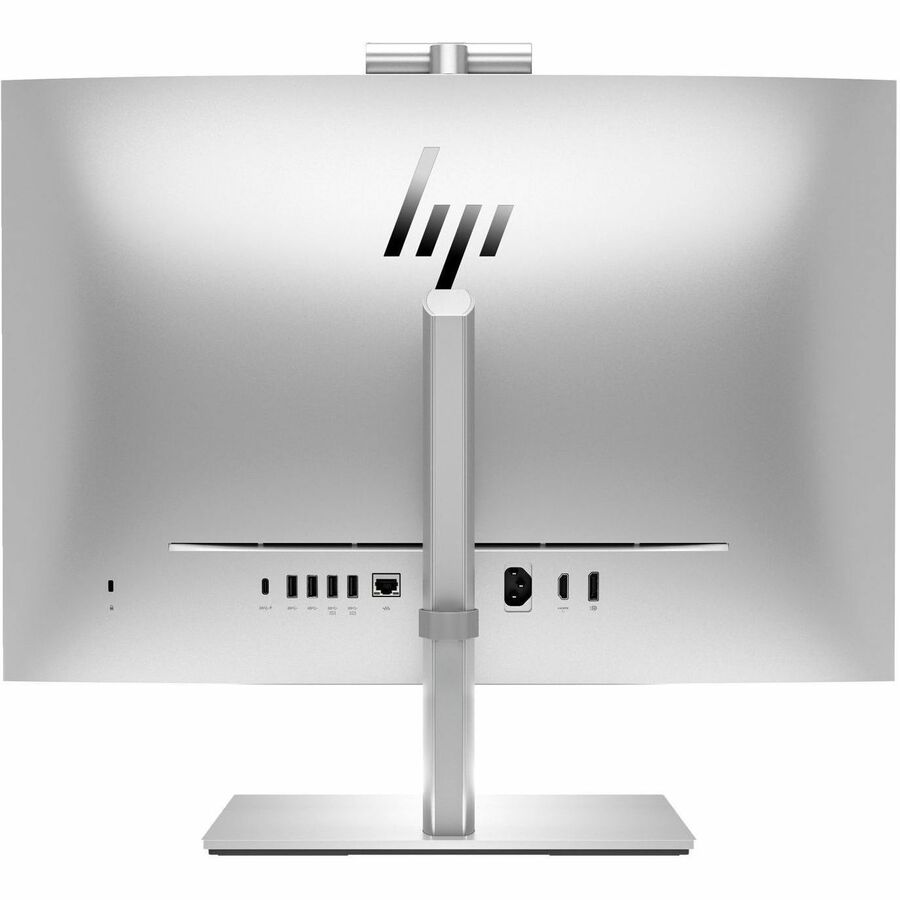 Rear Image for HP EliteOne 840 G9 All-in-One Computer - Intel Core i5 14th Gen i5-14500 - vPro Technology - 16 GB - 512 GB SSD - 23.8" Full HD Touchscreen - Desktop - Silver - Refurbished