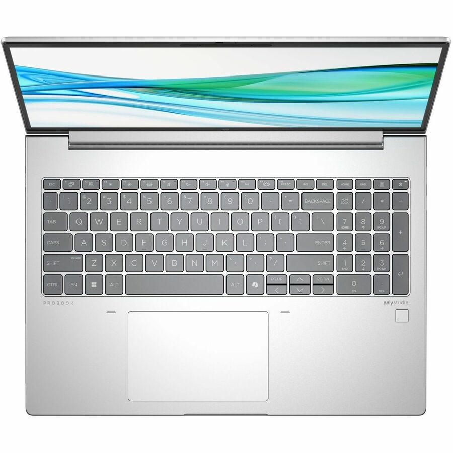 Alternate-Image1 Image for HP ProBook 465 G11 16" Notebook - WUXGA - 60 Hz - AMD Ryzen 5 7535U - 8 GB - 256 GB SSD - Pike Silver