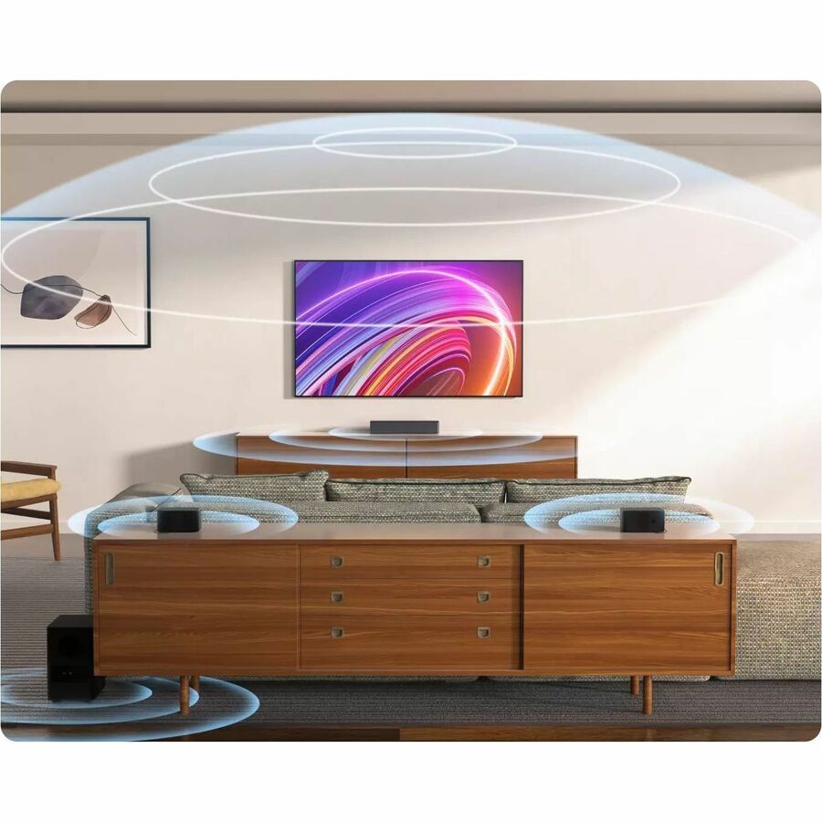 Life-Style Image for ULTIMEA Poseidon U2520 5.1 Bluetooth Sound Bar Speaker - 410 W RMS - Black