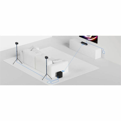 Alternate-Image6 Image for ULTIMEA Poseidon U2520 5.1 Bluetooth Sound Bar Speaker - 410 W RMS - Black