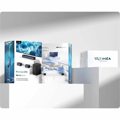 Alternate-Image3 Image for ULTIMEA Poseidon U2520 5.1 Bluetooth Sound Bar Speaker - 410 W RMS - Black