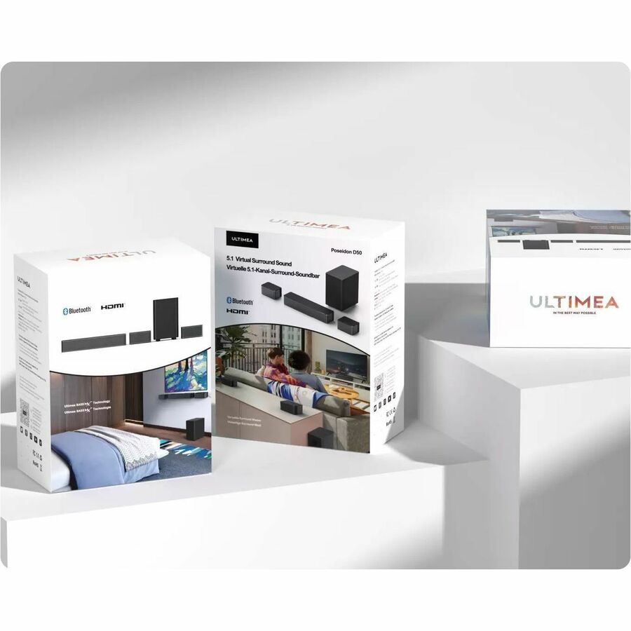 Alternate-Image3 Image for ULTIMEA Poseidon U2500 5.1 Bluetooth Sound Bar Speaker - 320 W RMS - Black