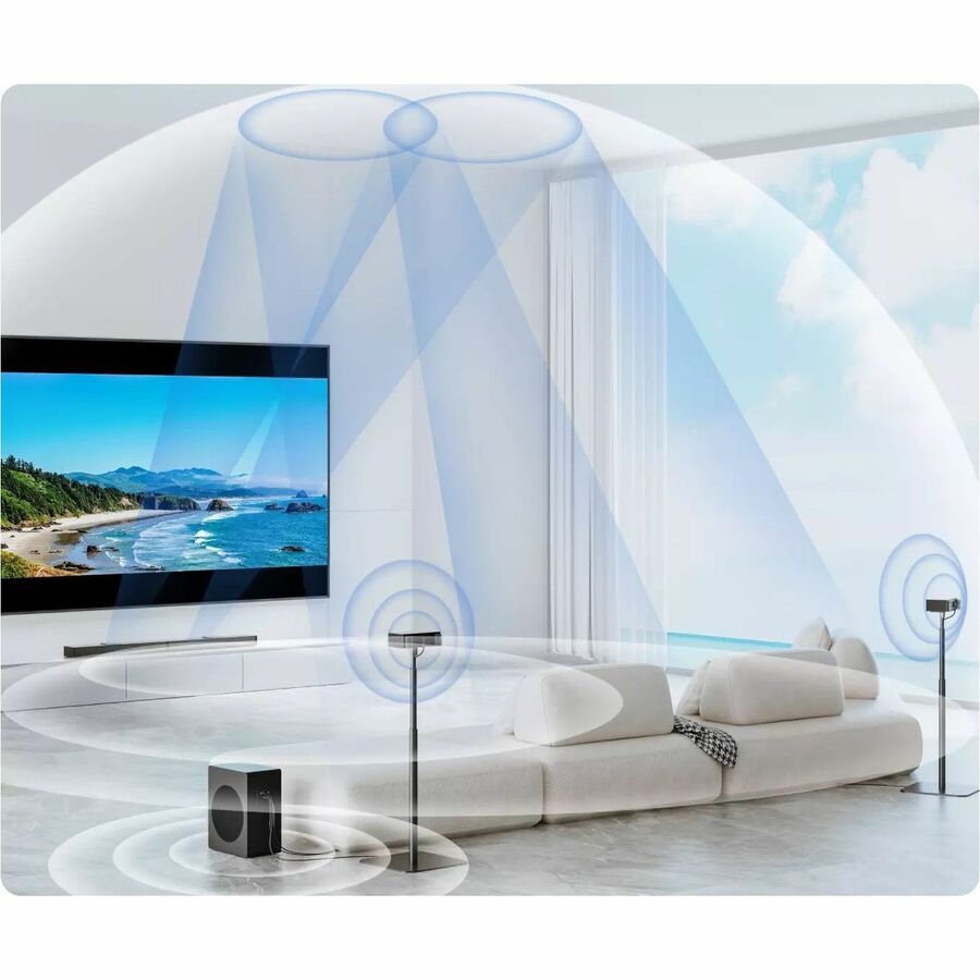 Alternate-Image5 Image for ULTIMEA Nova U4120 5.1.2 Bluetooth Sound Bar Speaker - Black