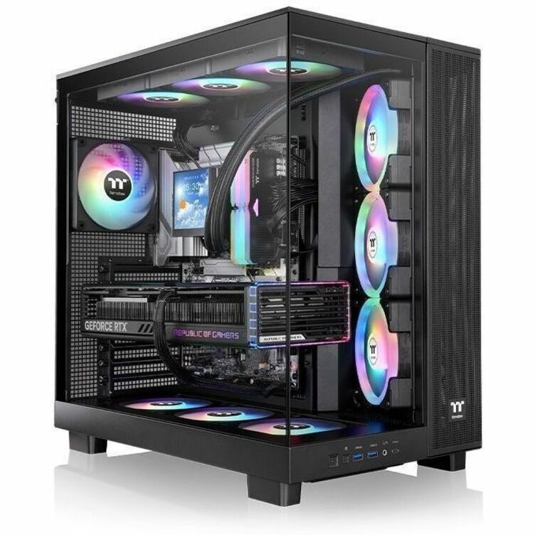 Alternate-Image1 Image for Thermaltake View 380 XL TG ARGB Mid Tower Chassis