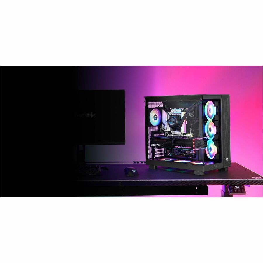 Life-Style Image for Thermaltake View 380 XL TG ARGB Mid Tower Chassis