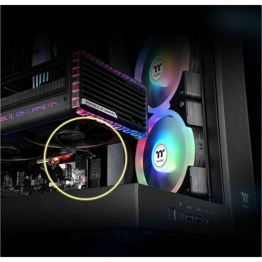 Alternate-Image6 Image for Thermaltake View 380 XL TG ARGB Mid Tower Chassis