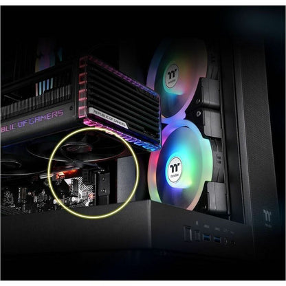 Alternate-Image6 Image for Thermaltake View 380 XL TG ARGB Mid Tower Chassis