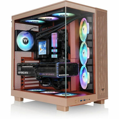 Alternate-Image6 Image for Thermaltake View 380 XL TG ARGB Gravel Sand Mid Tower Chassis