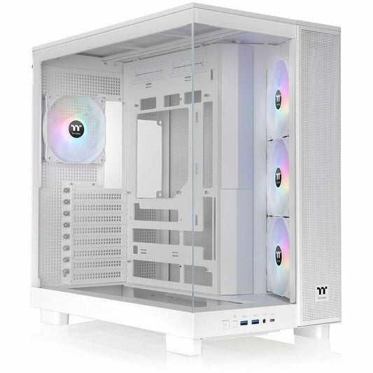 Main Image for Thermaltake View 380 XL TG ARGB Snow Mid Tower Chassis