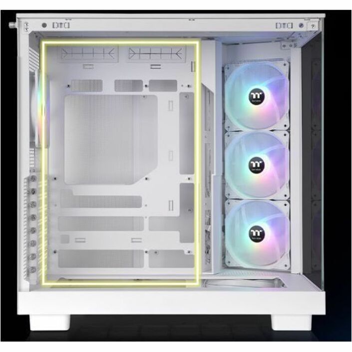 Alternate-Image8 Image for Thermaltake View 380 XL TG ARGB Snow Mid Tower Chassis