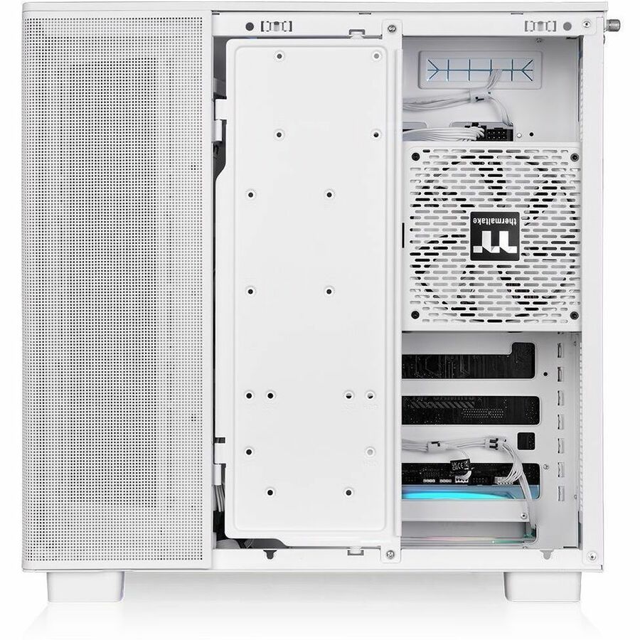 Alternate-Image3 Image for Thermaltake View 380 XL TG ARGB Snow Mid Tower Chassis