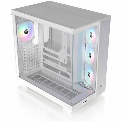 Top Image for Thermaltake View 380 XL TG ARGB Snow Mid Tower Chassis