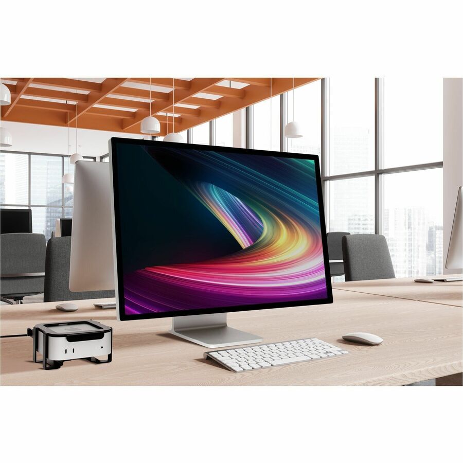 Life-Style Image for Kensington Mounting Bracket for Mac mini - Black