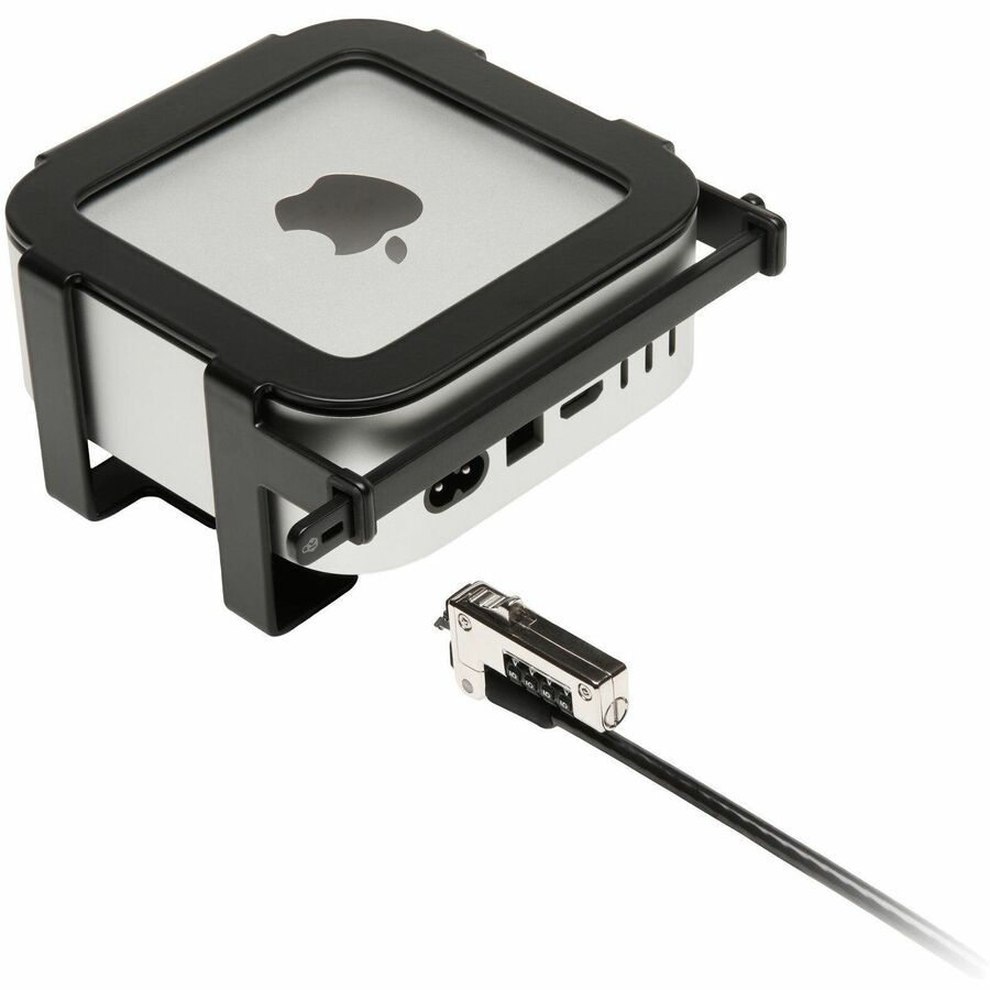 Left Image for Kensington Mounting Bracket for Mac mini - Black