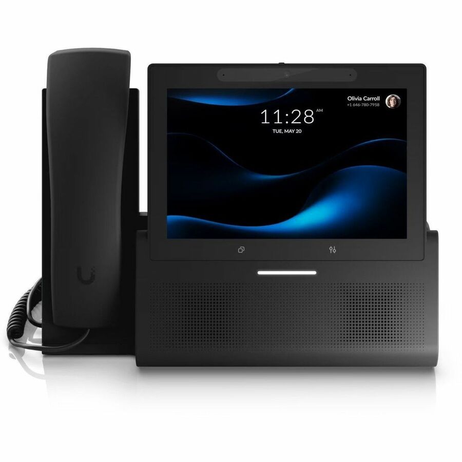 Alternate-Image10 Image for Ubiquiti G3 Touch Enterprise IP Phone - Cordless - Corded/Cordless - Bluetooth, Wi-Fi, NFC - Built-in Camera - Desktop - Black