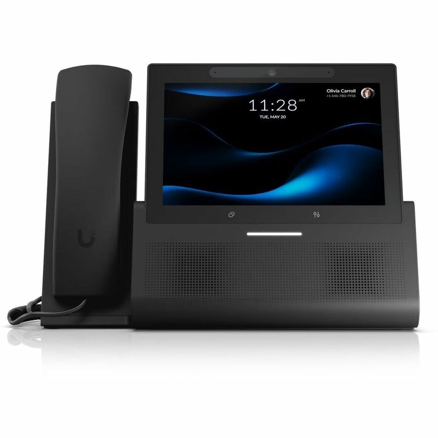 Alternate-Image4 Image for Ubiquiti G3 Touch Enterprise IP Phone - Cordless - Corded/Cordless - Bluetooth, Wi-Fi, NFC - Built-in Camera - Desktop - Black