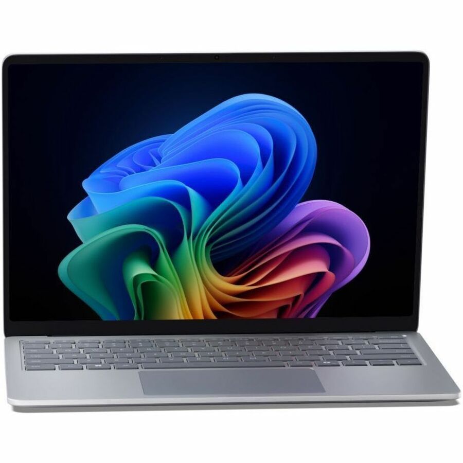 Front Image for Microsoft Surface Laptop 7 13.8" Touchscreen Copilot+ PC Notebook - 120 Hz - Qualcomm Snapdragon X Elite - 32 GB - 512 GB SSD - Platinum
