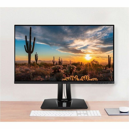 Alternate-Image6 Image for ViewSonic VP2456A 24 Inch 1080p IPS Monitor with Advanced Ergonomics, ColorPro 100% sRGB Rec 709, Pantone Validated, 14-bit 3D LUT, 120Hz, USB, HDMI, DisplayPort, 90W USB C for Home and Office
