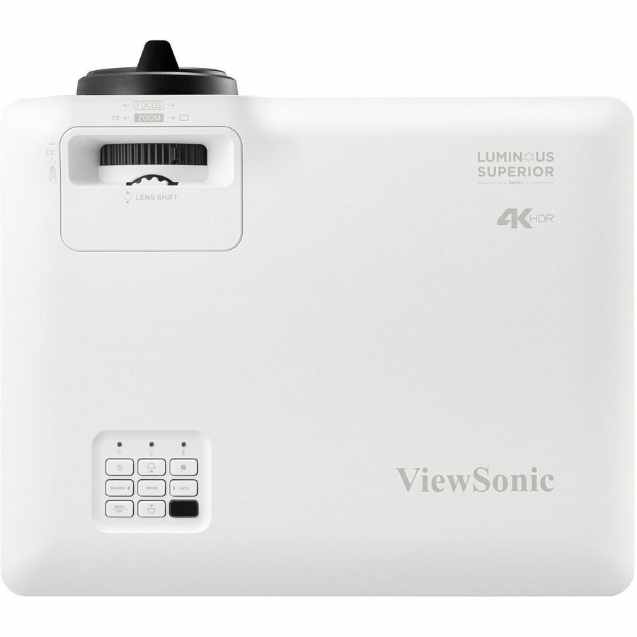Top Image for ViewSonic LS901-4K UHD 4K Laser Projector with 5500 Lumens, 1.7x Optical Zoom, 4K HDR/HLG Support, 4 Corner Adjustment, H/V Keystone, 360 Degrees Projection for Home Theater and Commercial Venues