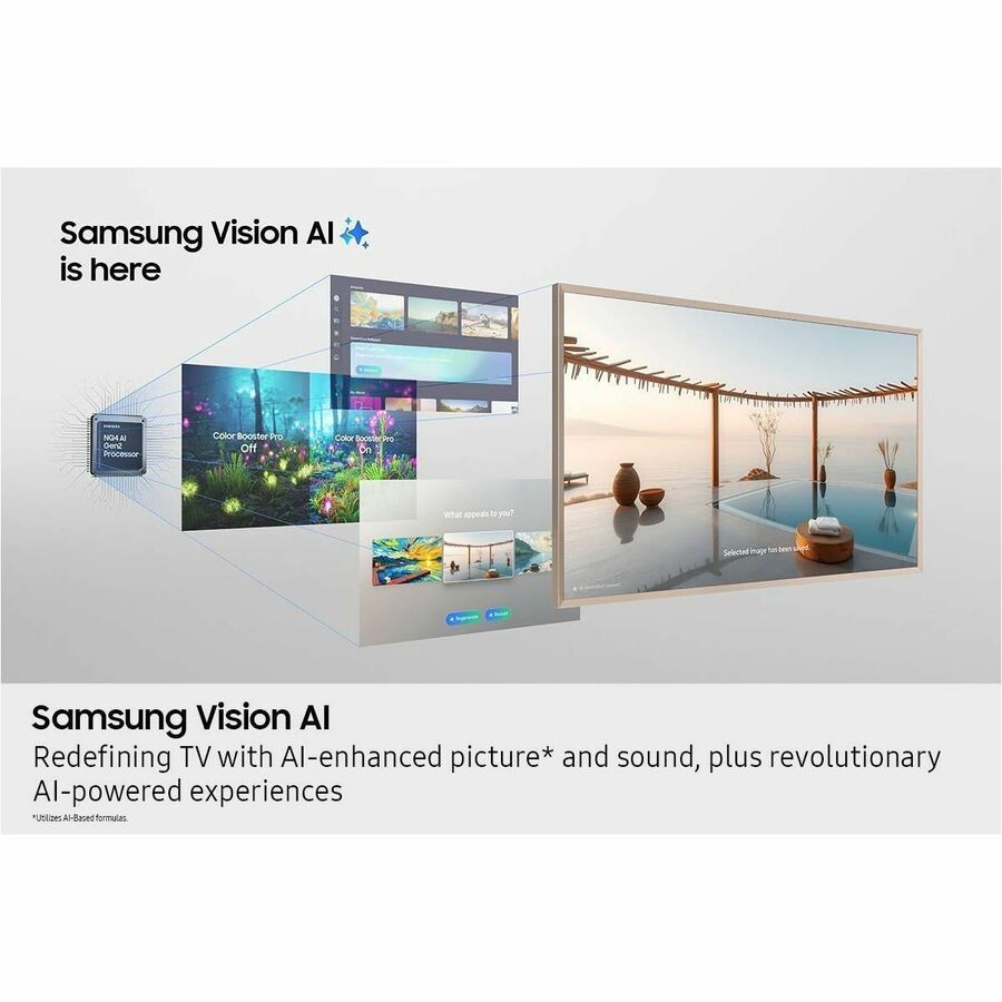 Alternate-Image2 Image for Samsung The Frame Pro QN75LS03FWF 74.5" Smart LED-LCD TV - 4K UHDTV - High Dynamic Range (HDR) - Black