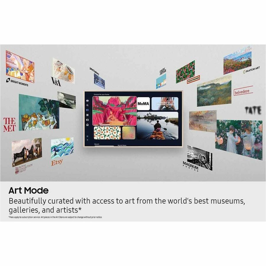 Alternate-Image9 Image for Samsung The Frame Pro QN65LS03FWF 64.5" Smart LED-LCD TV - 4K UHDTV - High Dynamic Range (HDR) - Black