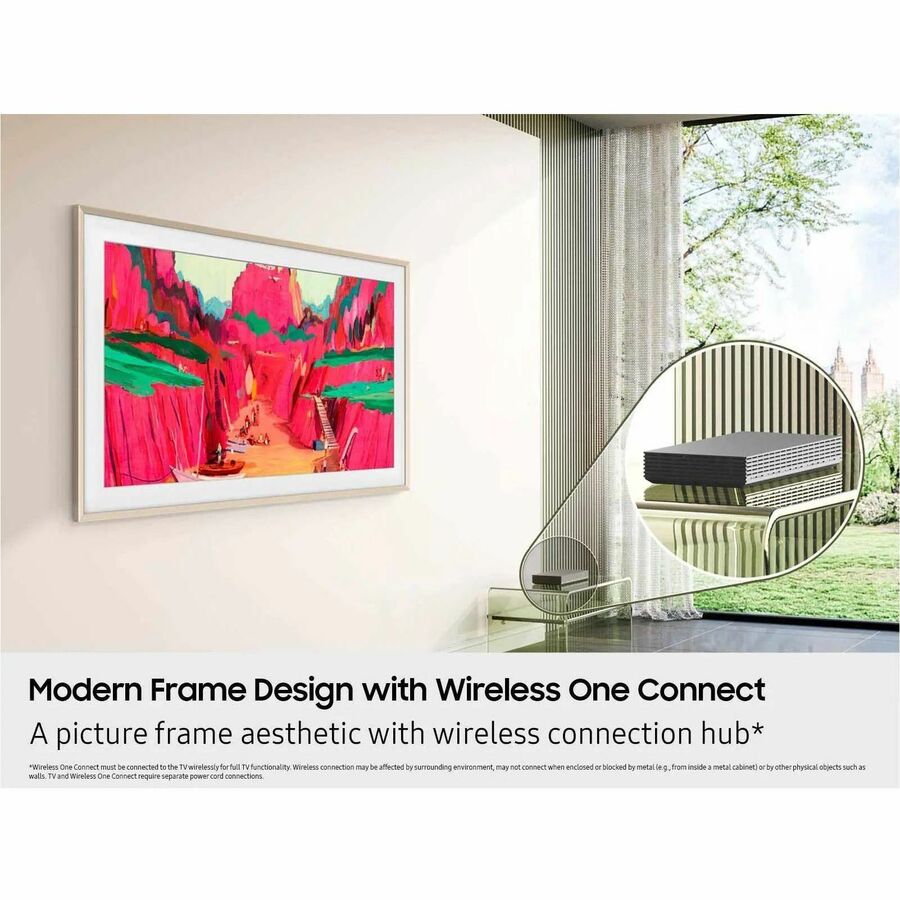 Alternate-Image4 Image for Samsung The Frame QN85LS03FWF 85" Smart LED-LCD TV - 4K UHDTV - High Dynamic Range (HDR)