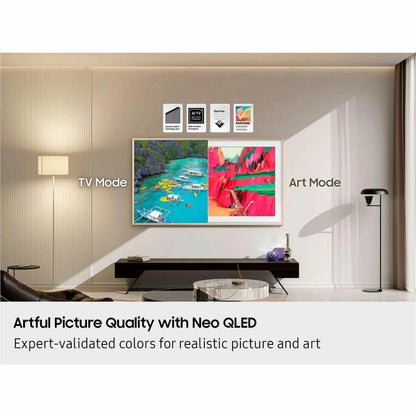 Alternate-Image2 Image for Samsung The Frame QN85LS03FWF 85" Smart LED-LCD TV - 4K UHDTV - High Dynamic Range (HDR)