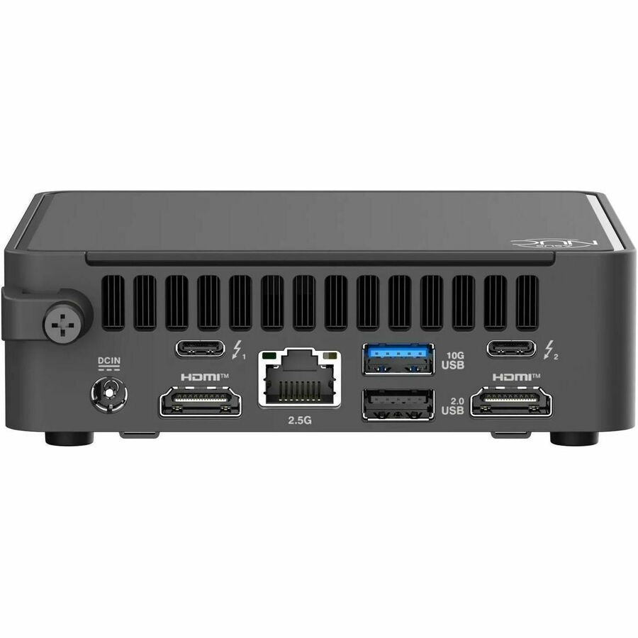 Rear Image for Asus NUC 15 Pro RNUC15CRKC7063CU Desktop Computer - Intel Core 7 240H - 16 GB - 512 GB SSD - Mini PC - Black