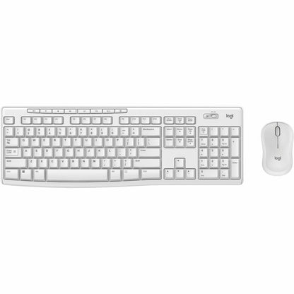 Alternate-Image1 Image for Logitech MK270 Wireless Keyboard and Mouse Combo for Windows, 2.4 GHz Wireless, Compact Mouse, 8 Multimedia and Shortcut Keys, Off-White