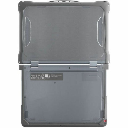 Alternate-Image9 Image for MAXCases Extreme Shell-F2 Slide Chromebook Case for Lenovo 500e G4S (300e/500e G3) Chromebook 2:1 11.6" (Grey/Clear)