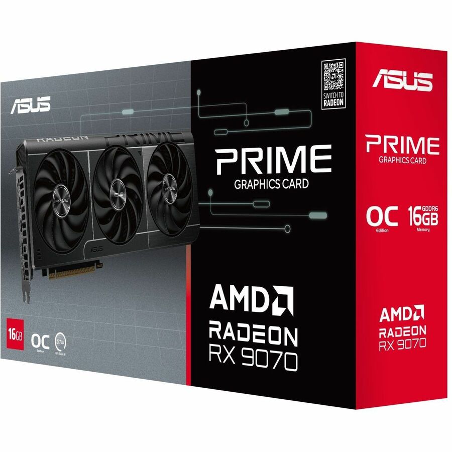 Alternate-Image9 Image for Asus AMD Radeon RX 9070 Graphic Card - 16 GB GDDR6