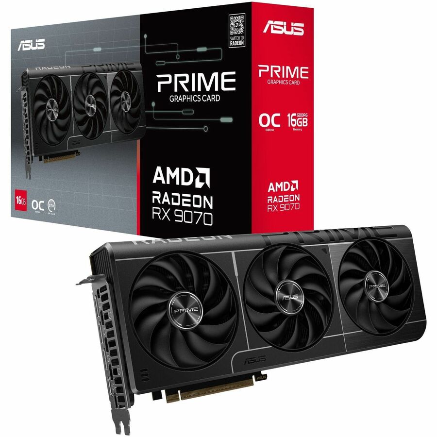 Alternate-Image10 Image for Asus AMD Radeon RX 9070 Graphic Card - 16 GB GDDR6