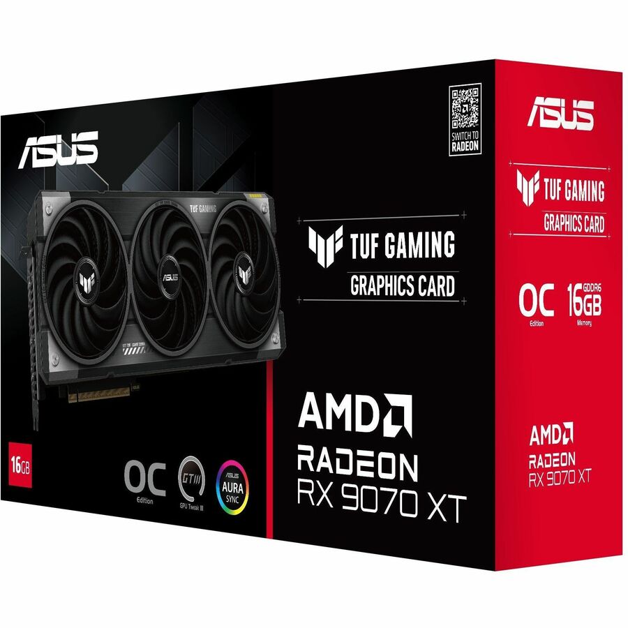 Alternate-Image9 Image for TUF AMD Radeon RX 9070 XT Graphic Card - 16 GB GDDR6