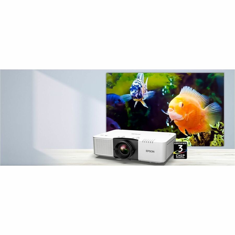 Alternate-Image6 Image for Epson PowerLite L L890E Standard Throw 3LCD Projector - 21:9 - Ceiling Mountable - White