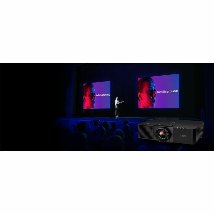 Alternate-Image7 Image for Epson PowerLite L L895E Standard Throw 3LCD Projector - 21:9 - Ceiling Mountable - Black