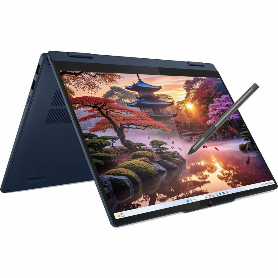Alternate-Image6 Image for Lenovo IdeaPad 5 14AKP10 83KT001WUS 14" Touchscreen Convertible Copilot+ PC 2 in 1 Notebook - WUXGA - 60 Hz - AMD Ryzen AI 5 340 - 16 GB - 1 TB SSD - English Keyboard - Cosmic Blue