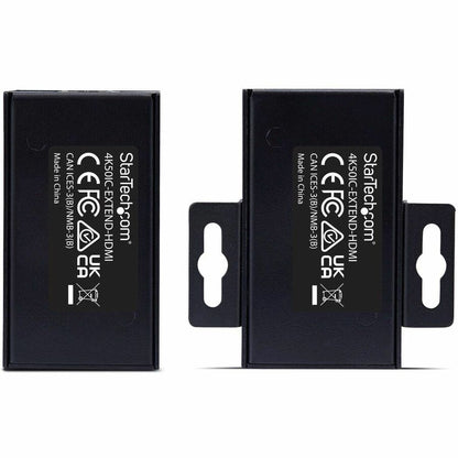 Alternate-Image3 Image for StarTech.com HDMI Extender Over CAT5e/CAT6, 4K 60Hz, Up to 200ft (60m), Transmitter and Receiver Kit, Power Over Cable
