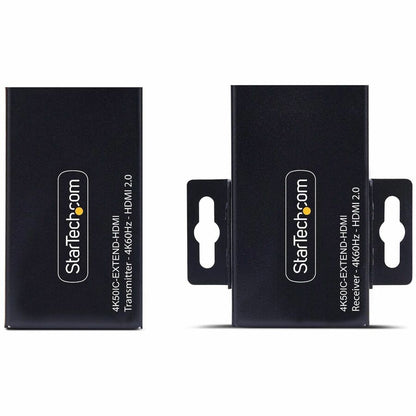 Alternate-Image2 Image for StarTech.com HDMI Extender Over CAT5e/CAT6, 4K 60Hz, Up to 200ft (60m), Transmitter and Receiver Kit, Power Over Cable