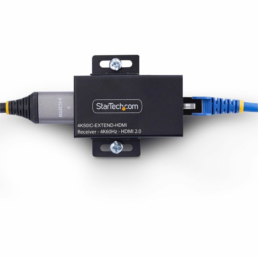 Alternate-Image6 Image for StarTech.com HDMI Extender Over CAT5e/CAT6, 4K 60Hz, Up to 200ft (60m), Transmitter and Receiver Kit, Power Over Cable