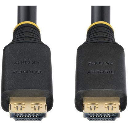 Alternate-Image4 Image for StarTech.com 35ft (10.6m) Active High Speed HDMI Cable with Gripping Connectors, 4K 60Hz/1440p 144Hz 18Gbps, UHD HDMI 2.0 Cord, TPE Jacket