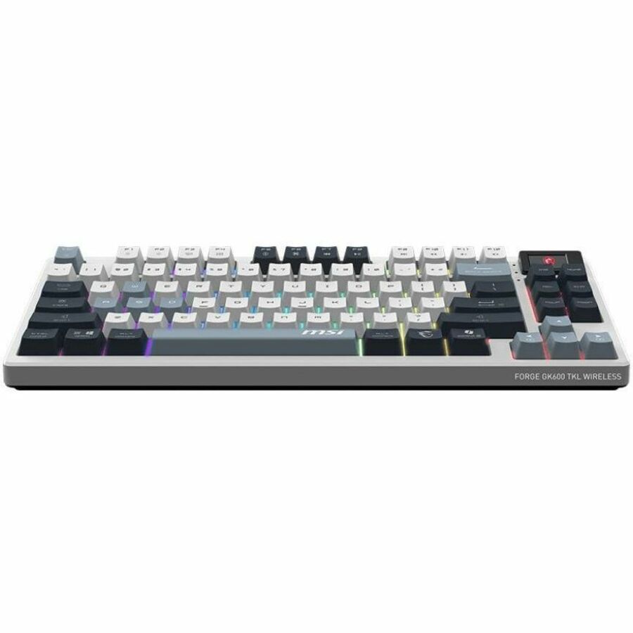 Front Image for MSI FORGE GK600 TKL Tri-Mode Wireless Keyboard
