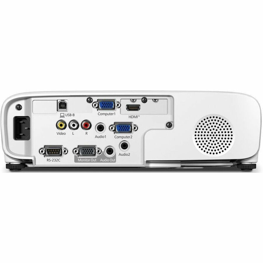 Rear Image for Epson PowerLite E24 3LCD Projector - 16:10 - Ceiling Mountable - White